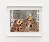 Natura morta con le mele by Filippo De Pisis contemporary artwork painting