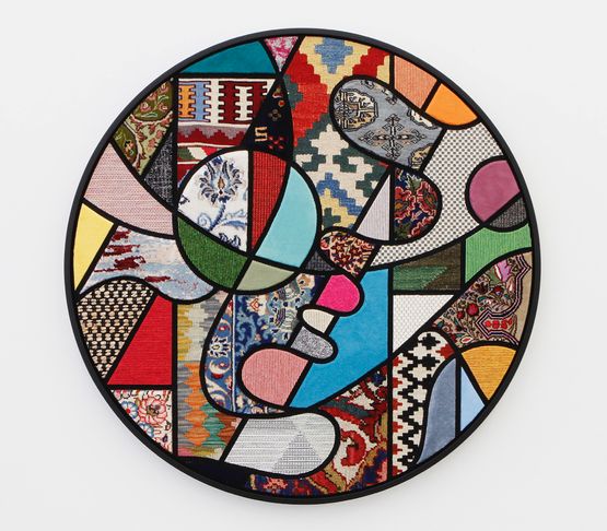 Social Fabric slalom by Nevin Aladag contemporary artwork Sculpture