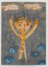 Rain Boy by Masao Nakahara contemporary artwork Works on Paper