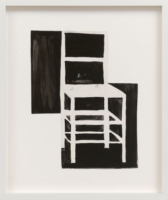 Untitled Watercolor Study by Mary Heilmann contemporary artwork Works on Paper