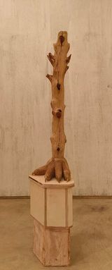 A flame of the forest A series of an observer by Prabhakar Pachpute contemporary artwork sculpture