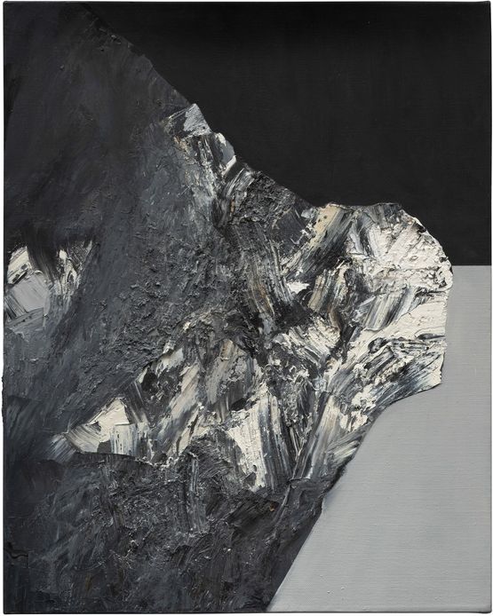 Garnets on the Boulder by Jay DeFeo contemporary artwork Painting