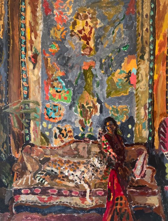 The Mistake by Hisham Sharif contemporary artwork Painting