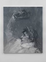 Napoleon Crowning Himself Emperor - Grey by Yan Pei-Ming contemporary artwork painting