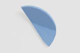 Clock Sky Blue by Jill Baroff contemporary artwork sculpture