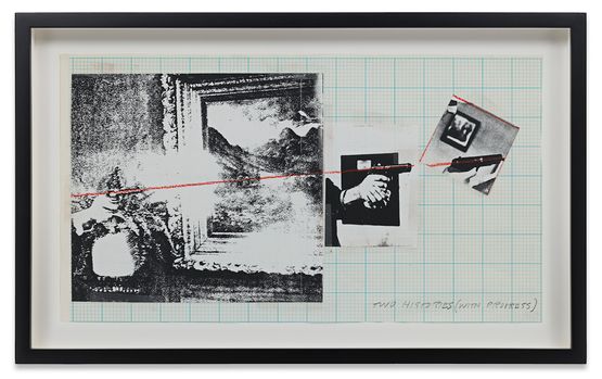 Two Histories With Progress by John Baldessari contemporary artwork Works on Paper