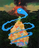 Did You See and Did You Get_ by Uji Hahan Handoko Eko Saputro contemporary artwork painting