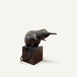 Desman des Pyrenees by Daniel Daviau contemporary artwork sculpture