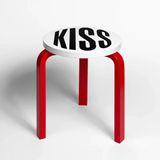 Untitled Stool by Barbara Kruger contemporary artwork design