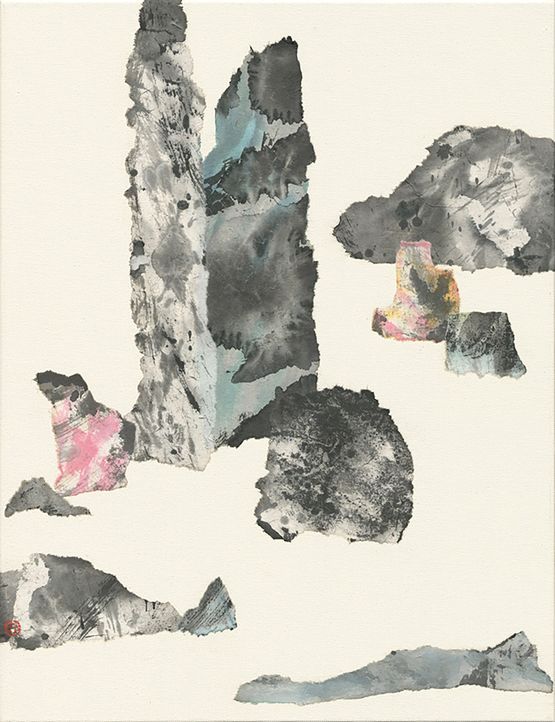 Intrinsic Potential Landscape No. 9 by Yuan Hui-Li contemporary artwork Works on Paper