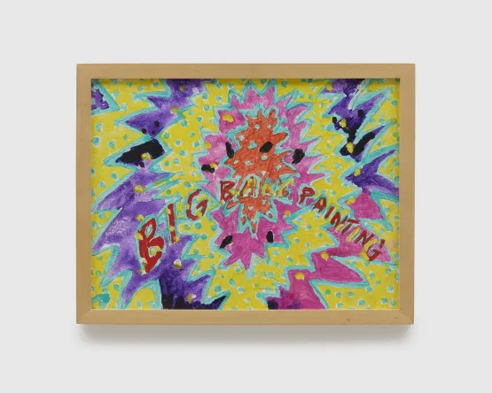 Big Bang Painting by Paul Thek contemporary artwork Painting