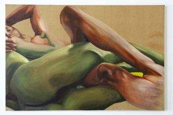 Contemporary art exhibition Bhasha Chakrabarti Skin to Skin at Experimenter Ballygunge Place Kolkata India
