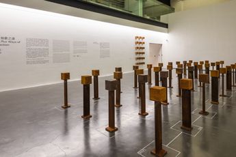 Contemporary art exhibition Huang Rui Huang Rui Ways of Abstraction at UCCA UCCA Beijing China