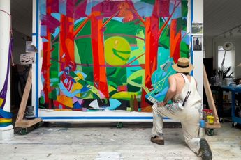 Contemporary art exhibition Spencer Sweeney The Painted Bride at Gagosian 541 West 24th Street New York United States