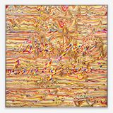 Needling Whisper Needle Country SMS Series in Camouflage Are you lonely too R 01-01-02 by Kyungah Ham contemporary artwork mixed media