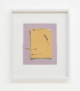 Trompe Loeil no. 12 Matches on Orange by Anthony Iacono contemporary artwork painting