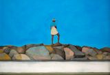 Jetty by Desmond Lazaro contemporary artwork sculpture