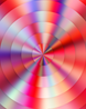 Circle Stripe Study 3 w Radial cones by Zach Lieberman contemporary artwork Print