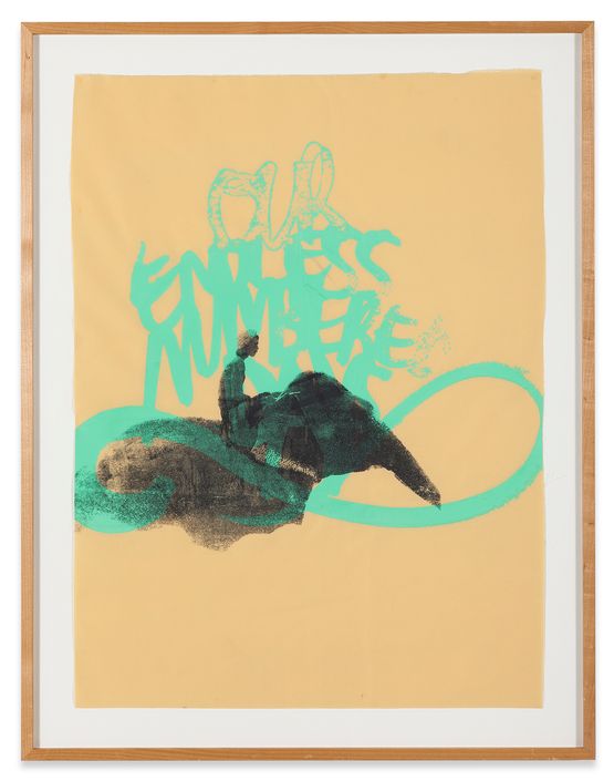 Naked as we came by Walter Dahn contemporary artwork Print
