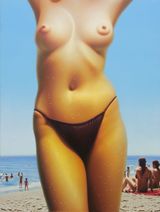 Beach 153 by Hilo Chen contemporary artwork painting