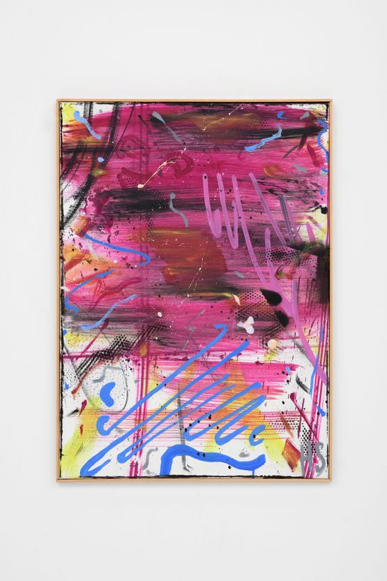 o.T.  High by Henning Strassburger contemporary artwork Painting
