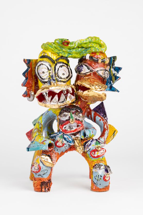 Double-headed Quadruped by Ramesh Mario Nithiyendran contemporary artwork Sculpture