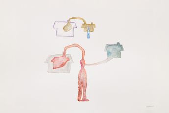 Contemporary art exhibition Do Ho Suh Breathing Home  Recent Drawings at Victoria Miro Venice Italy