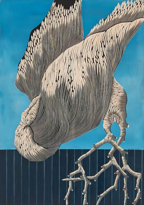 Bellee Bird by Zoe Ouvrier contemporary artwork Sculpture