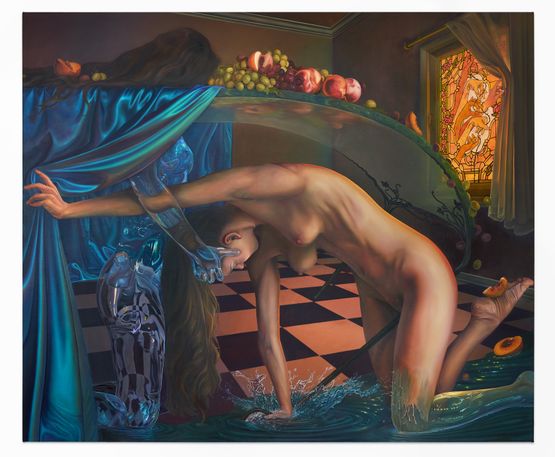 June Drop by Marisa Adesman contemporary artwork Painting