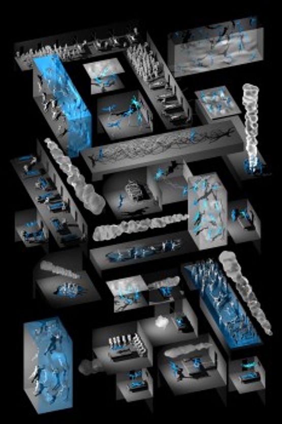 Utopia by Gregory Bennett contemporary artwork Print