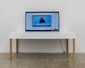 Glass of Water by Ronnie Van Hout contemporary artwork Moving Image