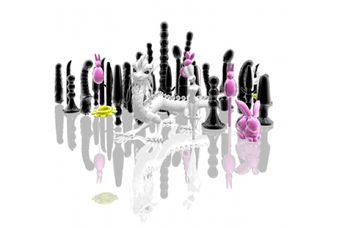 Contemporary art exhibition Hye Rim Lee Crystal City Spun at Starkwhite Auckland New Zealand