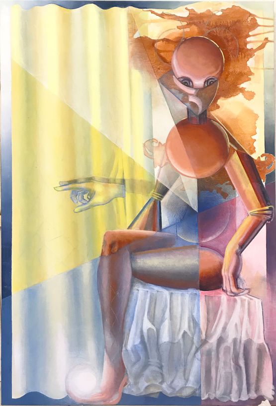 Alien II by Angela Fette contemporary artwork Painting