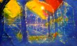 Midnight Kaleidoscope by Karen Shiozawa contemporary artwork painting