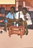 Akwaaba Welcome Home by Cornelius Annor contemporary artwork Painting