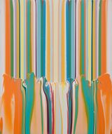 Notation Chromatic by Ian Davenport contemporary artwork painting