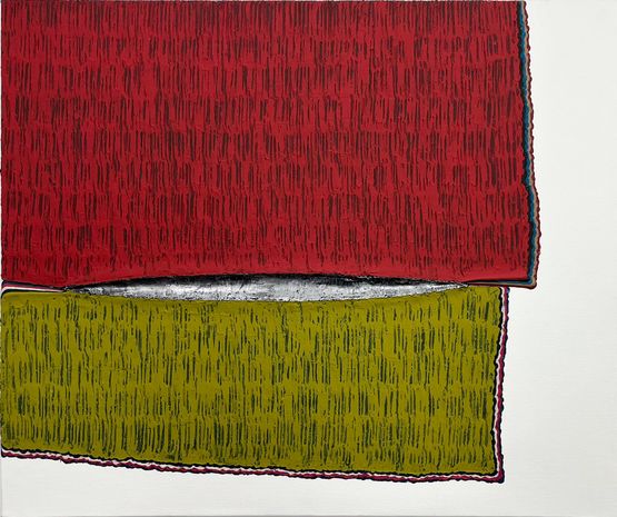 Interstice-Pile up  Rub 4-02 by Soonik Kwon contemporary artwork Mixed Media