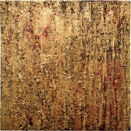 Blue Bloods VII by Kirtika Kain contemporary artwork Painting