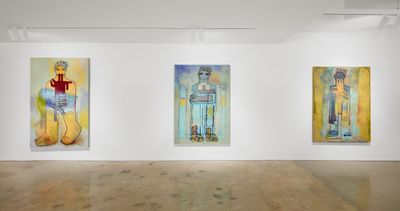 Richard Princes Freak Flag Flies at Nahmad Contemporary