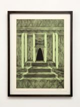 All I believe that happened was vision by Andreas Werner contemporary artwork print