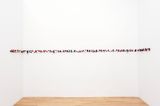 Small Red White and Blue Secrets by Sonya Kelliher-Combs contemporary artwork textile