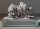 Purple Mangosteen by Wang Yuyu contemporary artwork Sculpture
