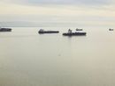 Cargo Ships January 18 2024 1018 am by Richard Misrach contemporary artwork Print