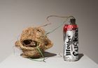 Mother Fucker improvised explosive device by Fiona Hall contemporary artwork Sculpture