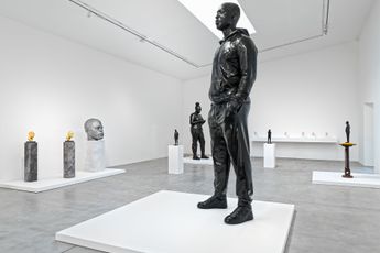 Contemporary art exhibition Thomas J Price Thoughts Unseen at Hauser  Wirth Somerset United Kingdom