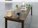 The Past Into the Future Infinitely by Dave Mckenzie contemporary artwork installation mixed media sculpture