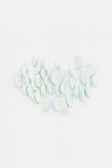 Nuvem da serie Chuva de Prata Cloud from the Silver Rain series by Estela Sokol contemporary artwork painting