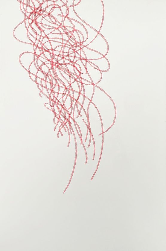 Whispers in the Void by Waqas Khan contemporary artwork Works on Paper