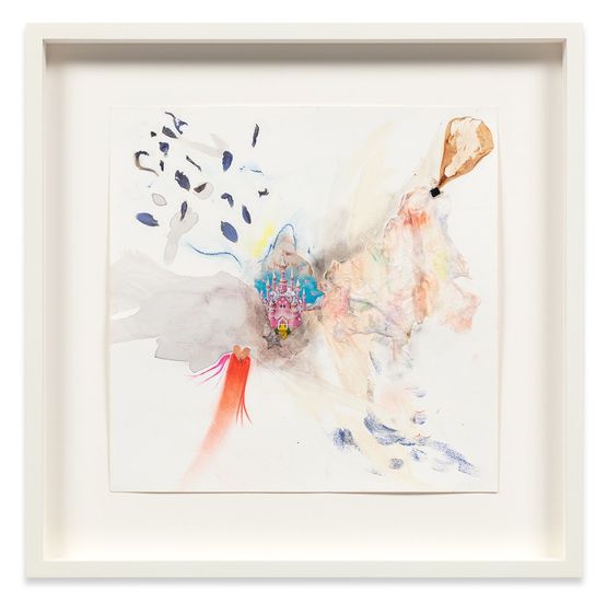 Star Queendom by Lucy Dodd contemporary artwork Painting