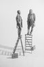 The Conversation by Hans Op De Beeck contemporary artwork Installation
